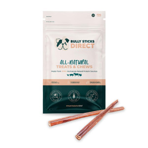 Bully Sticks Direct 12" SELECT BULLY STICKS - ODOR FREE!! (MEDIUM THICKNESS) 