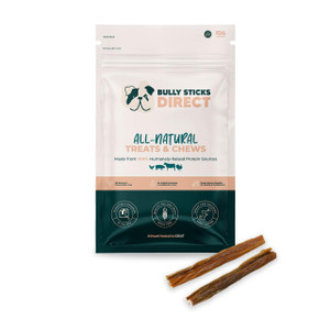 Bully Sticks Direct (1) POUND OF 6" BLADDER STICKS  Bully Sticks Direct (1) POUND OF 6" BLADDER STICKS