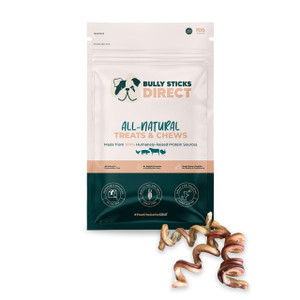 Bully Sticks Direct 4-7" THICK BULLY STICK CURLY SPRINGS - ODOR FREE!!  Bully Sticks Direct 4-7" THICK BULLY STICK CURLY SPRINGS - ODOR FREE!!