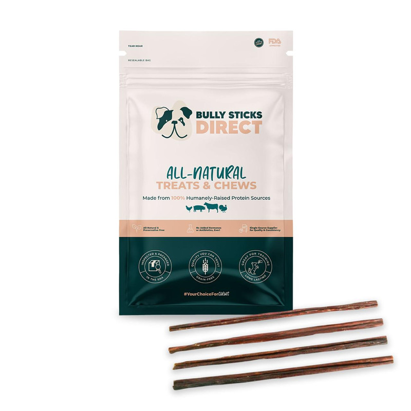 Bully Sticks Direct 12" MOO TAFFY STICKS - GULLET STICKS 
