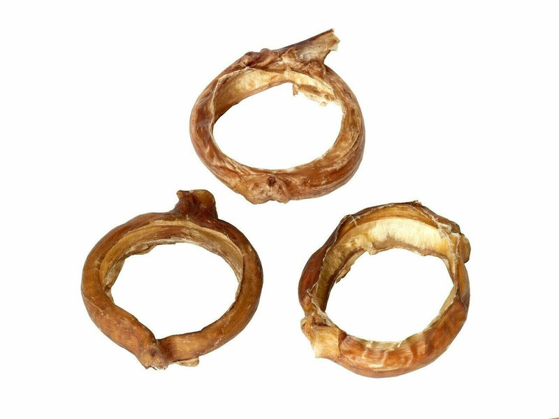 Best Quality 3" BULLY STICK CIRCLE RINGS natural dog treats natural dog bones from Bully Sticks Direct