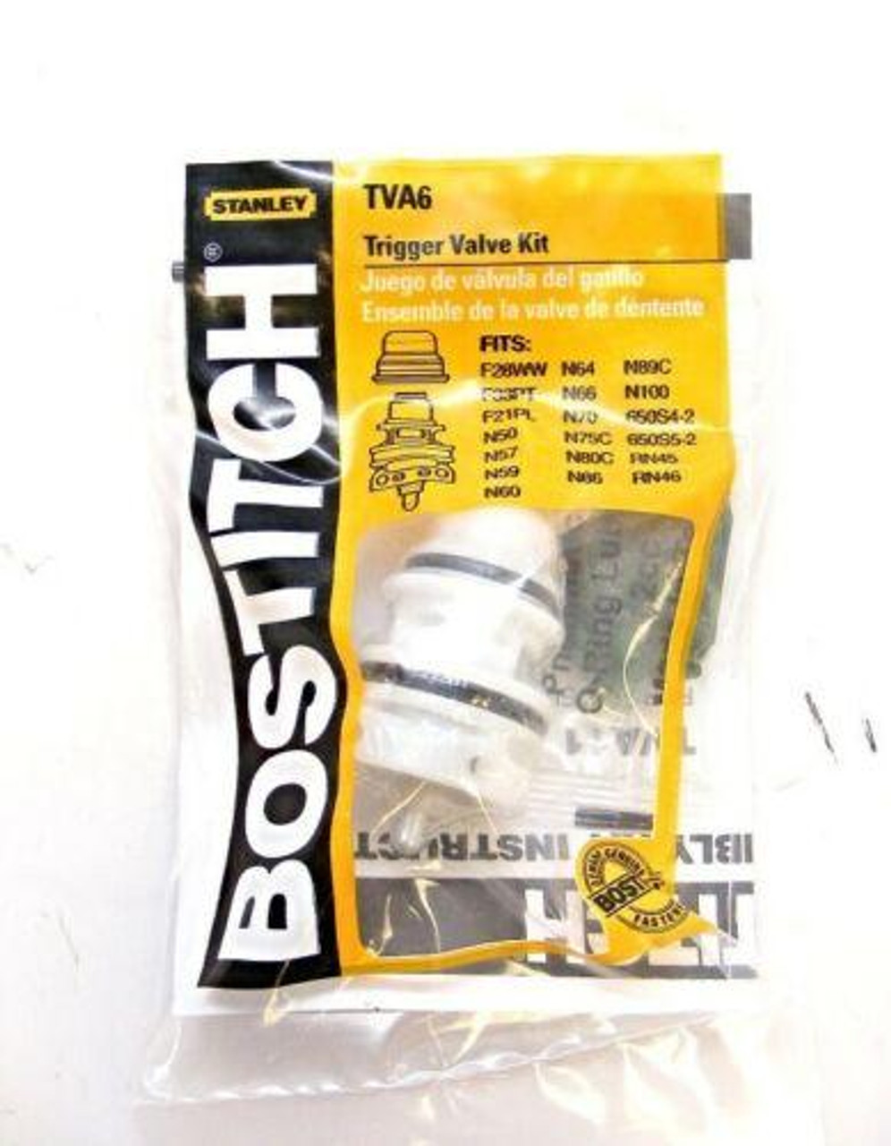 Bostitch TVA6 Trigger Valve Assembly-Brand New-Genuine OEM-Fits 30+ Tools  Including N80C RN46-1 RN45B N60FN 650S4-2 650S5-2 750S4-2 F38WW N89C N50  N64