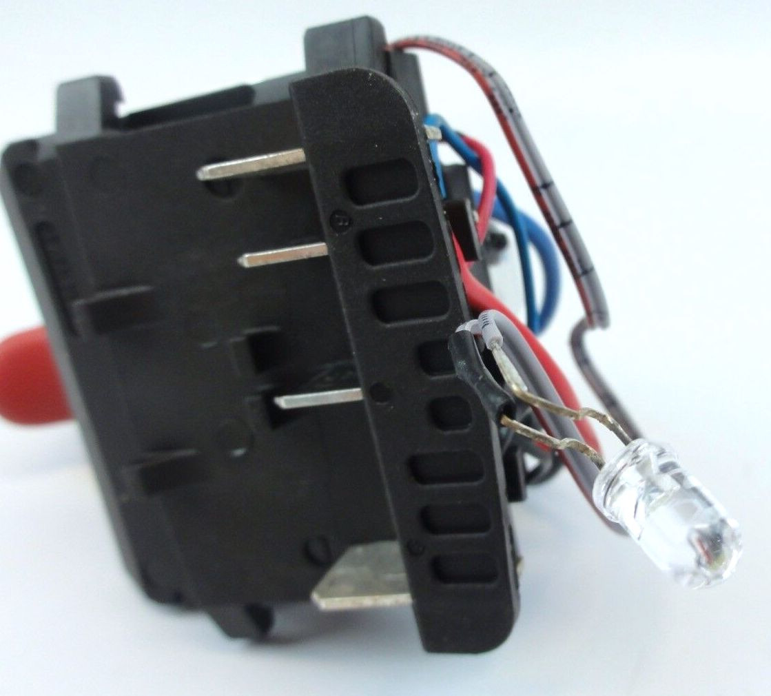 Produktbild von Elektronischer Modulschalter 1607233480 Für Bosch GDR18V-LI, GDS18V-LI, IWH181 & GDX18V-LI – Ersatzteil Für Akkuschrauber