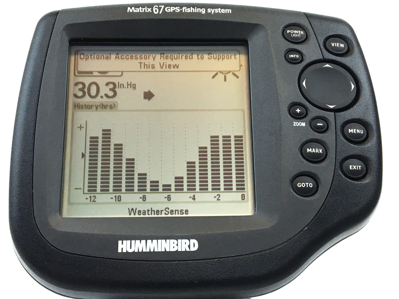 Humminbird Matrix GPS Fishfinder 5” ScreenHead UnitIn Stk