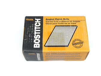 Bostitch FN1540 Finish Nails 2-1/2" 15-Gauge Bright "FN" Angle Flat Head - 3,655 Count-New-Genuine OEM-for N59FN N60FN N62FN Nailers-In Stock