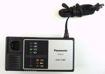 Panasonic EY0L11 Charger-Brand New-Genuine OEM-Charges 2.4V EY9L10 Li-Ion Battery & NiMh EY9221 Battery-USA Seller-In Stock