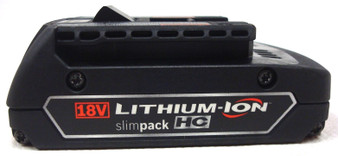 Bosch BAT610G Battery 18V 18 Volt SlimPack Lithium-Ion (Li-ion) HC (High Capacity) 1.5Ah-Brand New-Genuine OEM-In Stock