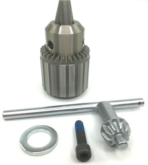 Milwaukee 48-66-1381 1/2" Threaded Chuck (5/8-16 Thread Pitch)-For 1630-1 1660-1 1610-1 Hole Shooter Drill-USA Seller-In Stk