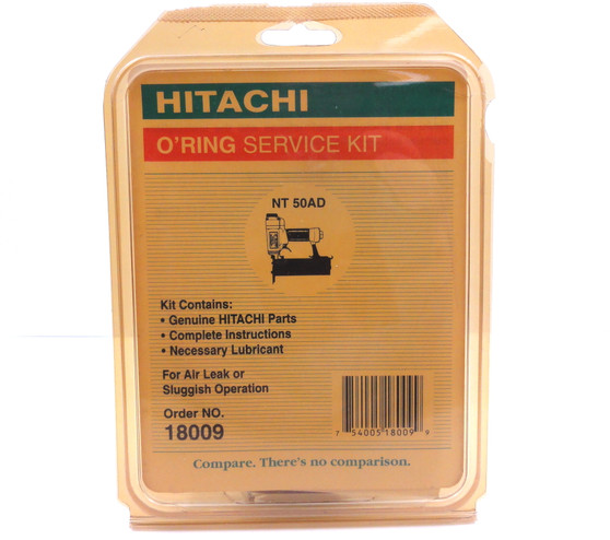 Hitachi 18009 O-Ring Rebuild Kit-Brand New-Genuine OEM-For NT50AD Nailers