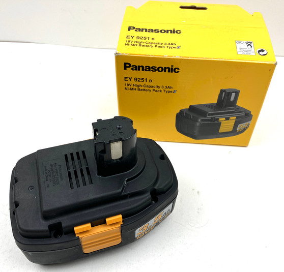 Panasonic EY9251 18V 3.5Ah Battery-Brand New Genuine OEM-In Box-For EY6450 EY6950 EY3544 EY3551 EY3552-USA Seller-In Stock