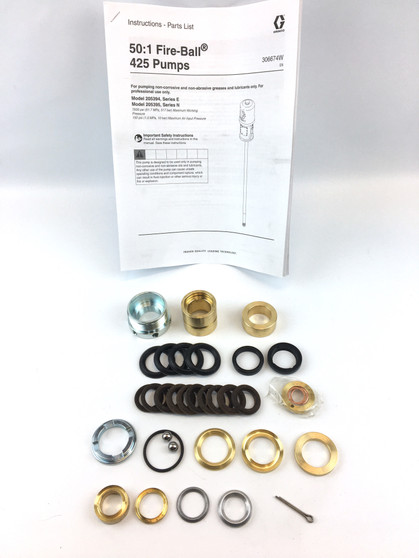 Graco 239320 / 239-320 Pump Repair Kit-New-Genuine OEM-for 50:1 Fire-Ball® 425 Pumps USA Seller!! Ships In 24 Hours!!