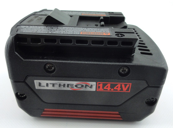 Bosch BAT614 Battery Litheon FatPack 14.4V Lithium-Ion (Li-ion) 3.0Ah-Brand New-Genuine OEM-In Stock-USA Seller