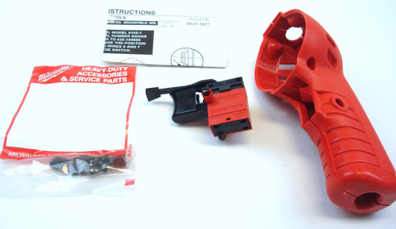 Milwaukee 23-66-0792 Switch & Handle Kit-Brand New-Genuine OEM-For 0222-1 6571-1 6581-1 6582-1 6751-1 6543-1 6583-1-In Stock