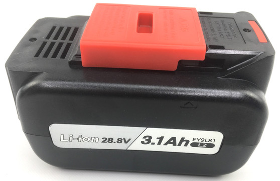 Panasonic EY9L81 / EY9L81B Battery 28.8V Li-Ion 3.1Ah-New-Genuine OEM-For EY7880 Rotary Hammer Drill-USA Seller-In Stock