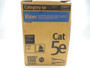 General Cable/Command Linx # 2133458H Ethernet Network Cable-CAT5e Gray 24/4 Solid Copper Riser CMR-Partial Box-425ft-In Stock