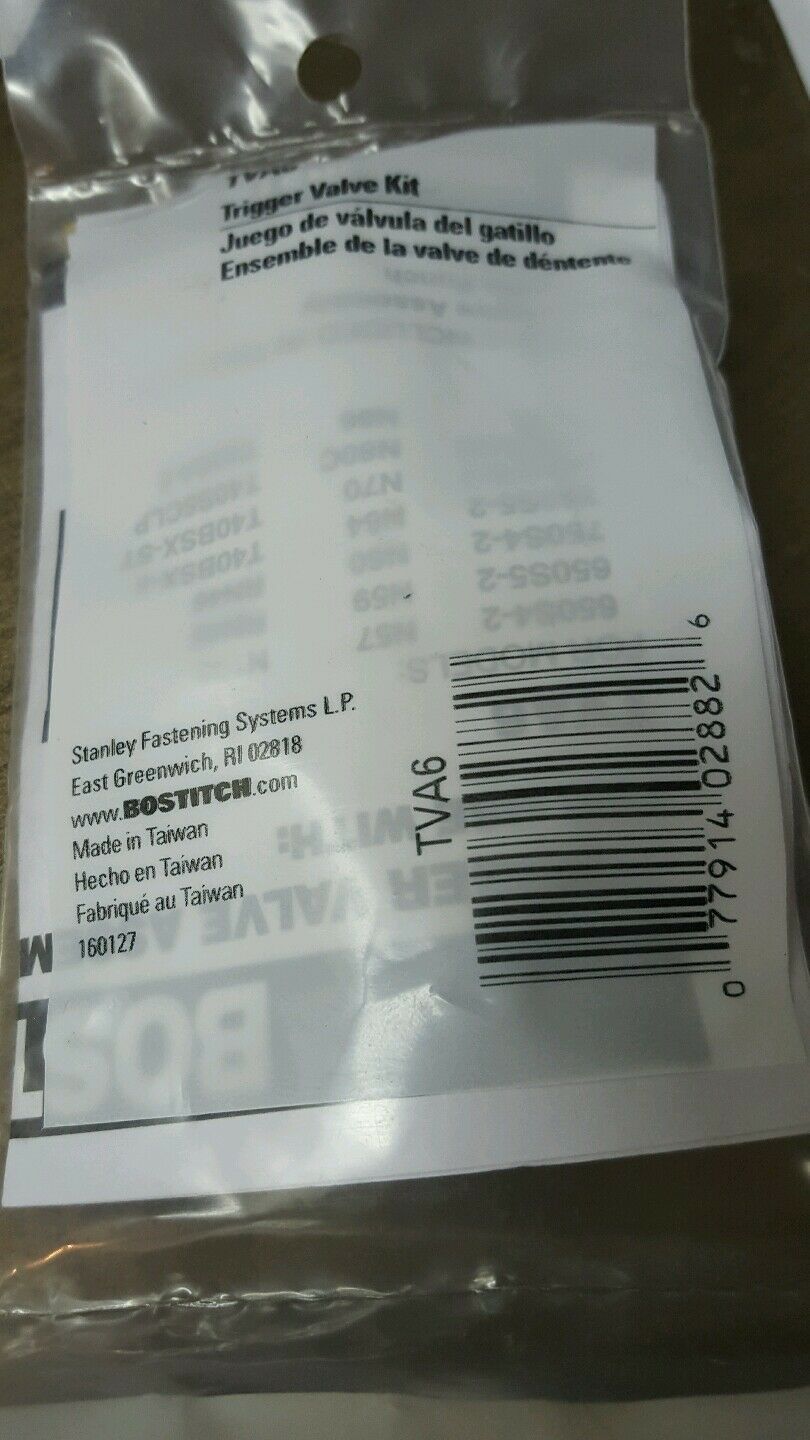 Bostitch TVA6 Trigger ValveGenuineRN461 RN45B N80C N60FN
