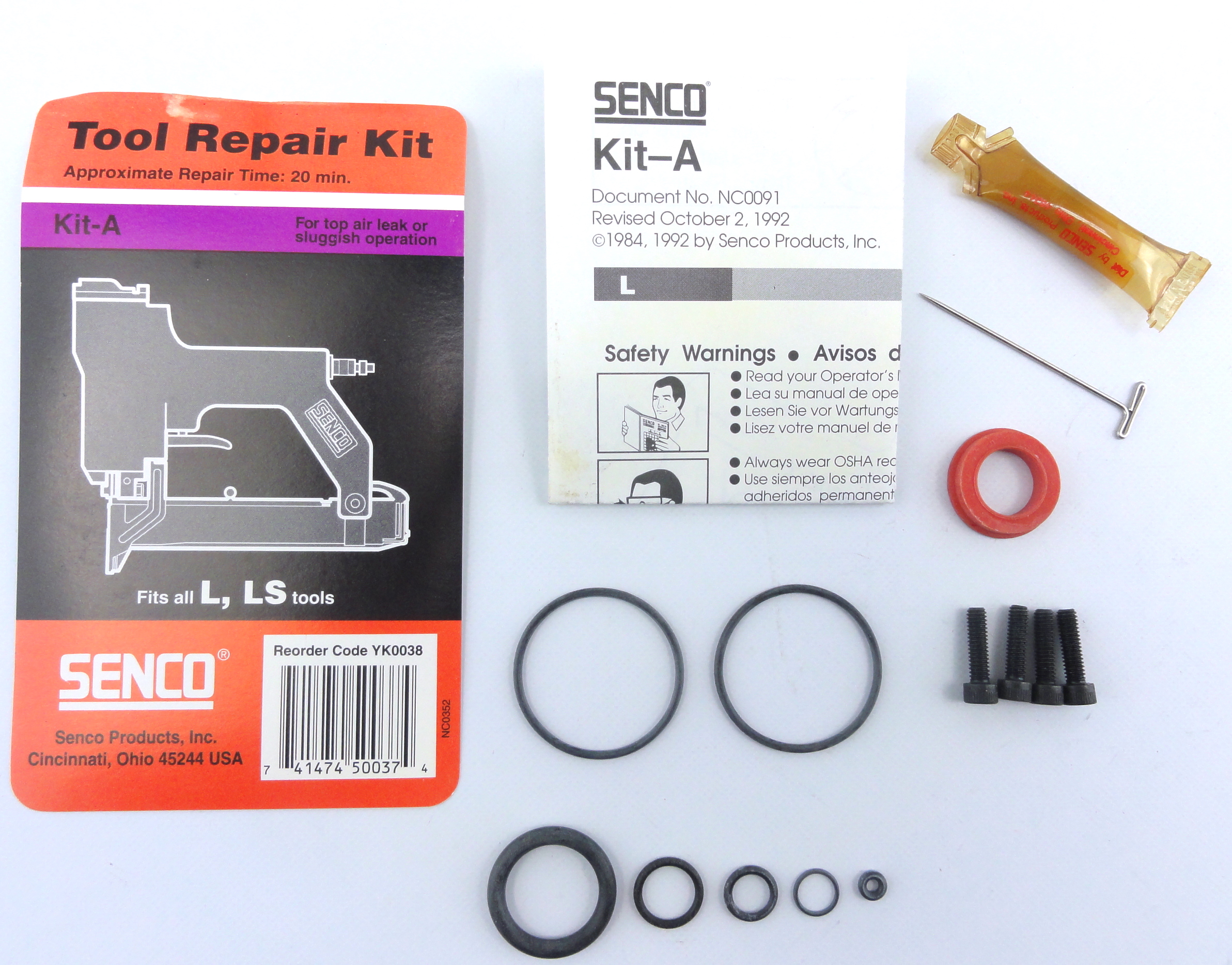 Senco YK0038 Firing Trigger Repair Kit-OEM-LS / L Stapler