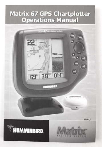 HUMMINBIRD MATRIX 67 OPERATION MANUAL Pdf Download