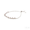 Rose Quartz Deca Slider Bracelet Silver Jewellery