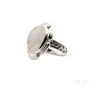 Rainbow Moonstone Floreo Ring Silver Jewellery