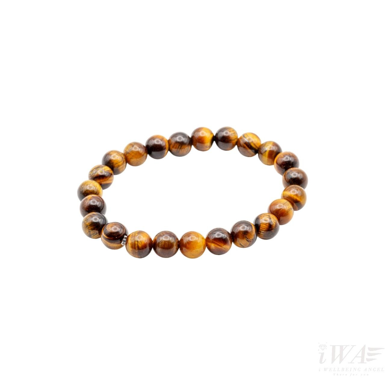 Tiger Eye Crystal Bracelet 8mm