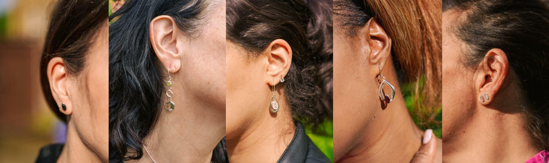 Quality sterling silver earrings