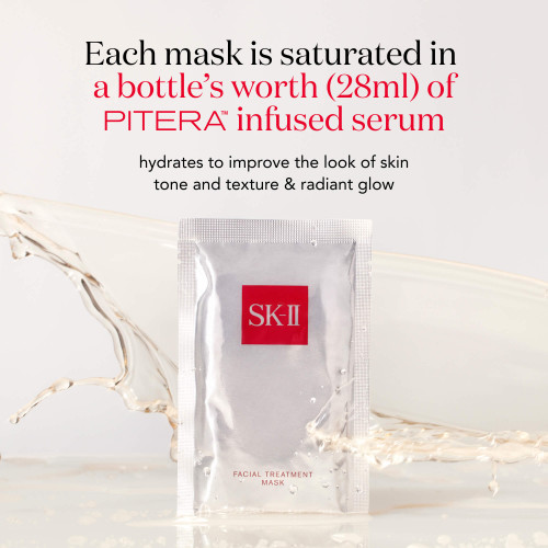 Facial Treatment Mask – Hydrating Sheet Mask for Radiance | SK‑II US