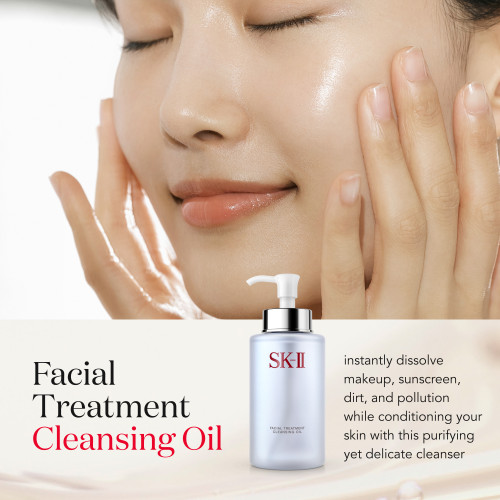 Our facial treatment oil cleanser deeply cleans your face pores and removes stubborn makeup, mascara or sunscreen slide4