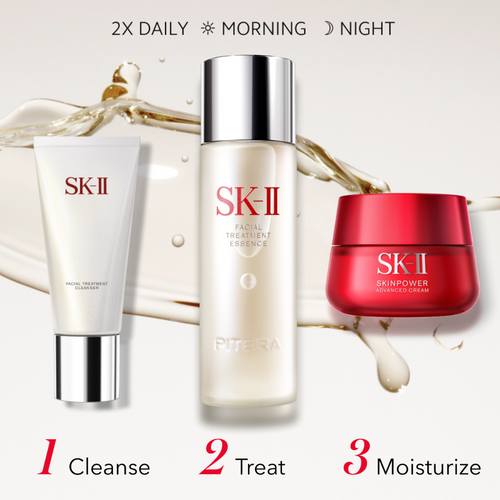 SK-II First Experience Kit with facial treatment essence, facial treatment clear lotion, and a facial treatment mask slider9