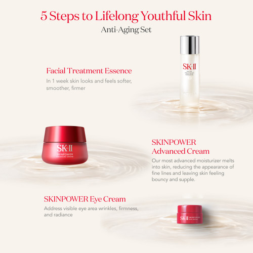 PITERA™ Anti-Aging Set - 6-Piece Skincare Bundle | SK-II US