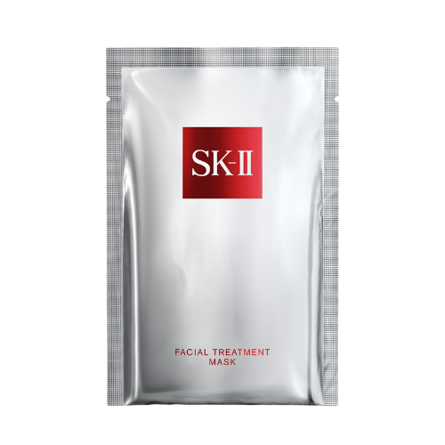 SK-II Facial Treatment Mask sheet: Targets dullness, dryness, and uneven skin tone