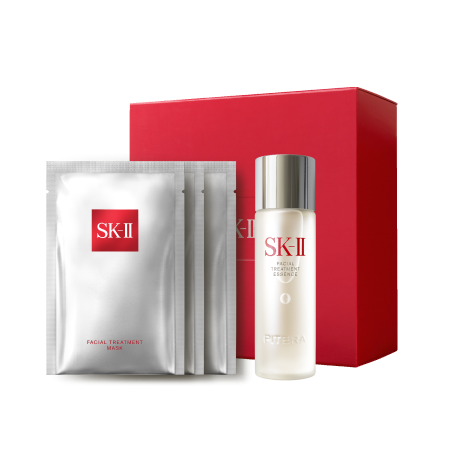 SK-II Glow Up Duo with Facial Treatment Essence and three sheet masks