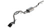 Borla 21-22 Chevrolet Tahoe 5.3L V8 AT 2/4WD Touring Cat-Back Exhaust (Black Chrome) - 140854BC Photo - Primary