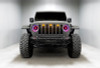 Oracle Oculus Bi-LED Projector Headlights for Jeep JL/Gladiator JT - ColorSHIFT w/ Simple Controller - 5839-504-B Photo - lifestyle view