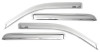 AVS 18-22 Chevrolet Equinox Ventvisor Window Deflectors 4pc - Chrome - 684634 Photo - Primary