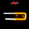 ANZO 16-22 Toyota Tacoma LED Projector Headlights w/ Light Bar Sequential Black Housing w/Initiation - 111563 Photo - Unmounted