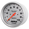 Autometer Marine Silver Ultra-Lite 5in 10K RPM In-Dash Tachometer Gauge - 200801-33 User 2