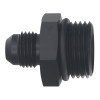 DeatschWerks 10AN ORB Male to 6AN Male Flare Adapter (Incl O-Ring) - Anodized Matte Black - 6-02-0407-B Photo - Primary