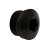 DeatschWerks 6AN ORB Male Plug Low Profile Internal Allen/Hex (Incl O-Ring) - Anodized Matte Black - 6-02-0717-B Photo - Primary