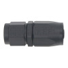 DeatschWerks 6AN Female Swivel Strait Hose End CPE - Anodized Matte Black - 6-02-0801-B Photo - Primary
