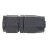 DeatschWerks 8AN Female Swivel Straight Hose End CPE - Anodized Matte Black - 6-02-0805-B Photo - Primary
