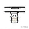 Westin 07-18 Jeep Wrangler JK 2dr. HDX Stainless Drop Nerf Step Bars - Tex. Blk - 56-133152 Photo - Unmounted