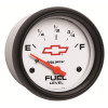 AutoMeter Gauge Fuel Level 2-5/8in. 0 Ohm(e) to 90 Ohm(f) Elec Chevy Red Bowtie White - 5814-00406 User 2