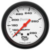 AutoMeter Gauge Oil Temp 2-5/8in. 140-280 Deg. F Mechanical Phantom - 5841 Photo - Primary