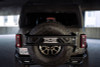 DV8 Offroad 21-23 Ford Bronco Spare Tire Guard & Accessory Mount - TCBR-01 Photo - Unmounted