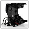 Spyder Signature 20-22 Ford F250/F350 (Halogen) Proj. Headlights - Black (PRO-YD-FS20HALSI-SEQ-BK) - 5088628 Photo - Unmounted