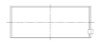 ACL Dodge 2.4L SRT-4 Race Series Engine Connecting Rod Bearing Set - 4B4565H-.25 Technical Drawing