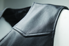 River Road Plains Leather Vest Black - Small - 094405 User 3