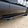 Westin 07-23 Mercedes-Benz Sprinter w/ 144in. Wheelbase Outlaw Nerf Step Bars - Textured Black - 28-31035 Photo - Mounted