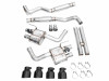 AWE 2024 Ford Mustang Dark Horse S650 RWD SwitchPath Catback Exhaust w/ Quad Diamond Black Tips - 3025-43375 Photo - out of package